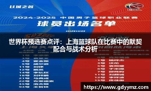 世界杯预选赛点评：上海篮球队在比赛中的默契配合与战术分析