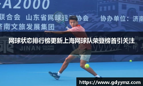 网球状态排行榜更新上海网球队荣登榜首引关注