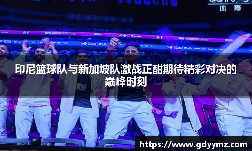 印尼篮球队与新加坡队激战正酣期待精彩对决的巅峰时刻