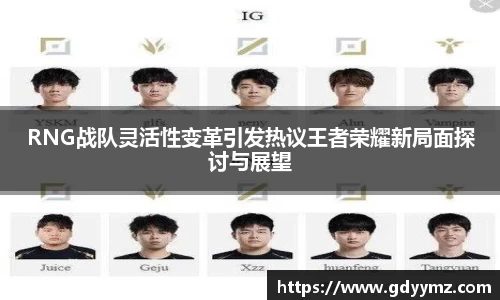 RNG战队灵活性变革引发热议王者荣耀新局面探讨与展望